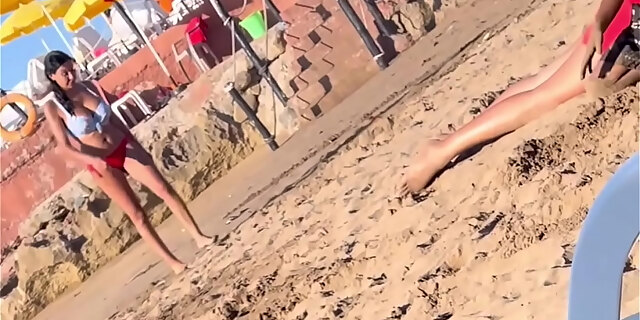 beach,big tits,milf